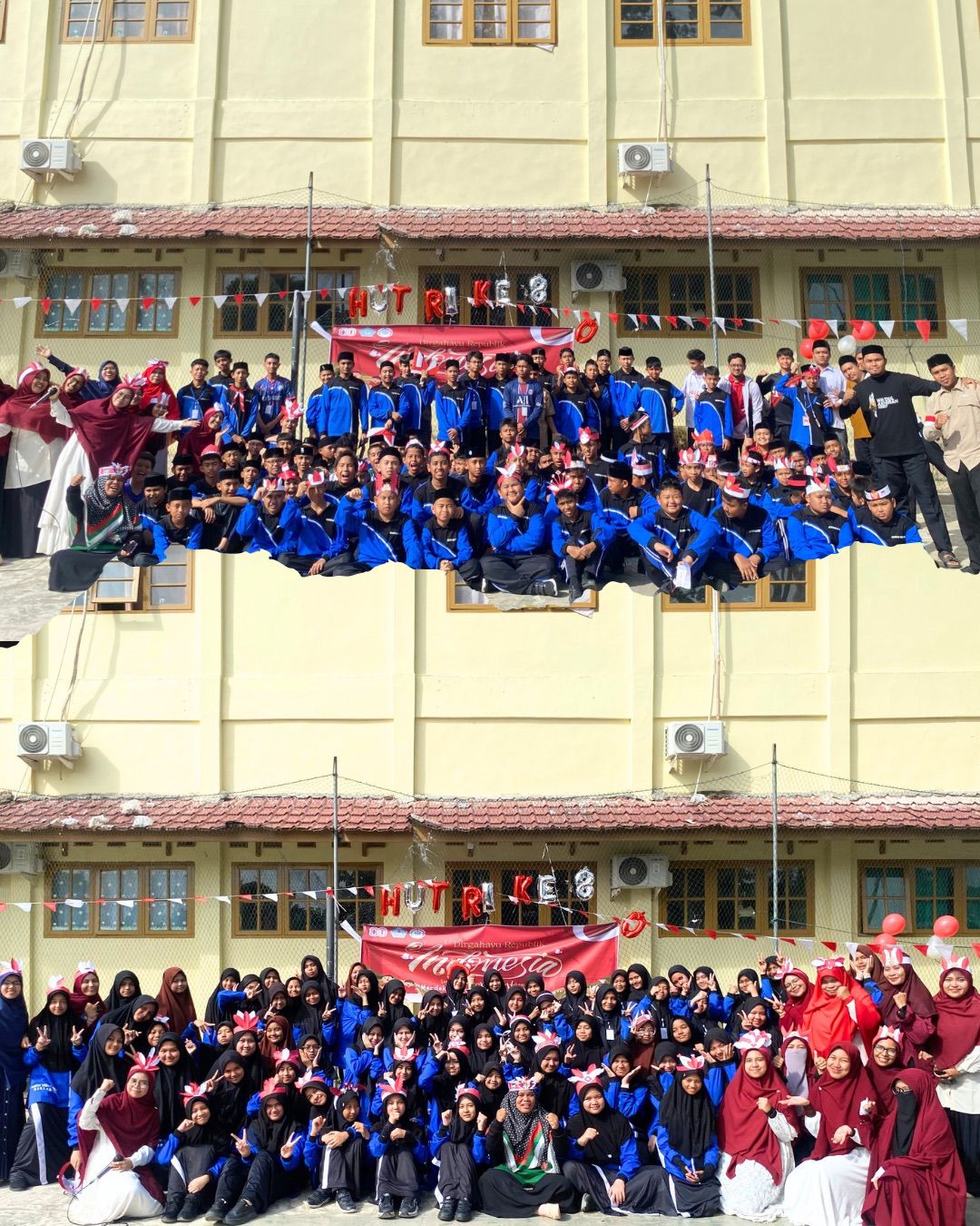 SMPIT Teuku Umar Peringati HUT ke-80 RI dengan Semangat Kemerdekaan Indonesia dan Palestina