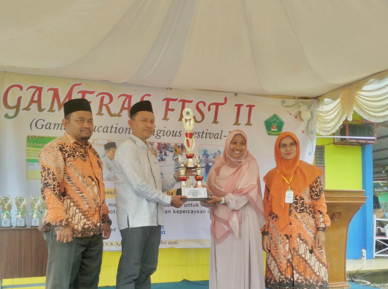 TKIT Az-Zahira Raih Juara Umum pada Gameral Edukasi Religius Festival (GAMERAL Fest) 2026.